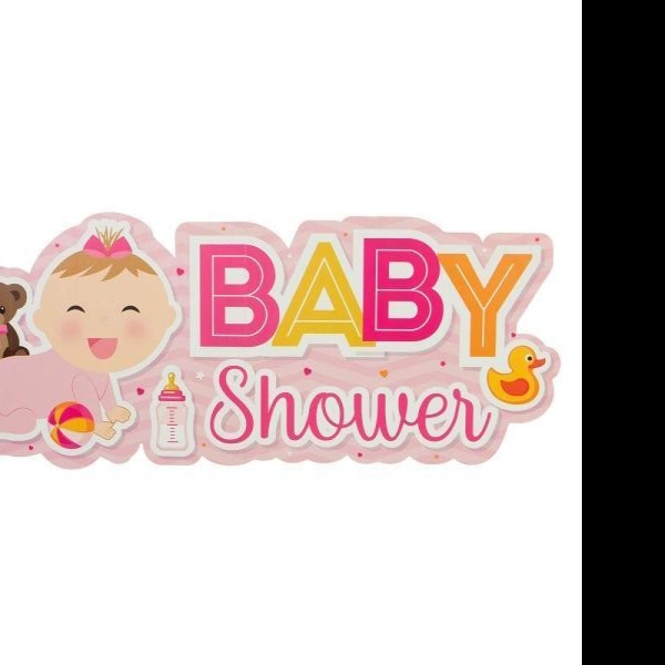 LETRERO BABY SHOWER PINK 1555 PADI BOLSA C1 PZA. C.25